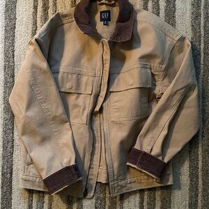 GAP Men’s Relaxed Utility Chore Jacket